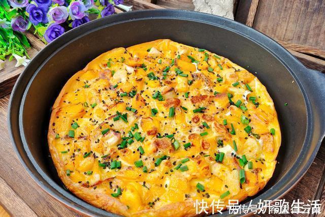 做法|4个馒头3个蛋，教你懒人早餐做法，5分钟就出锅，又香又脆