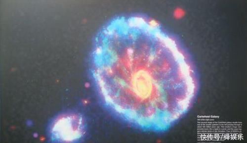 神奇!宇宙中有着一个巨大的车轮，还有海豚!