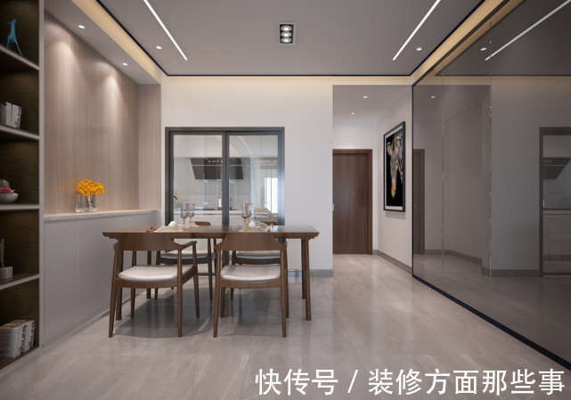 灰暗|120平现代风三居室,灰色和米黄色让灰暗的空间一下子亮起来