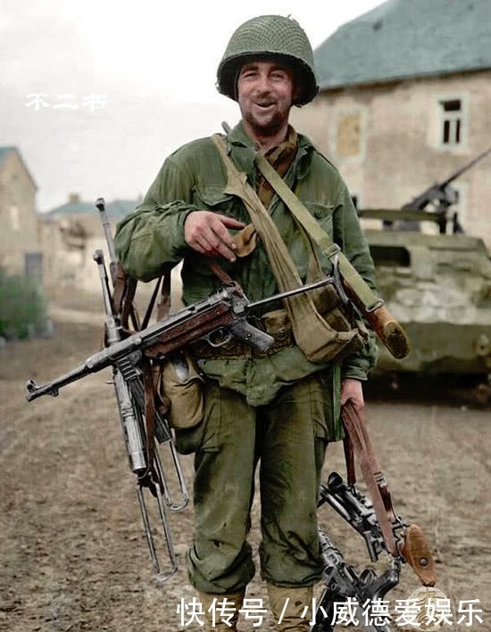 张照片拍摄于|直击二战西线大反攻的真实照片,吹响了纳粹德国覆灭的号角