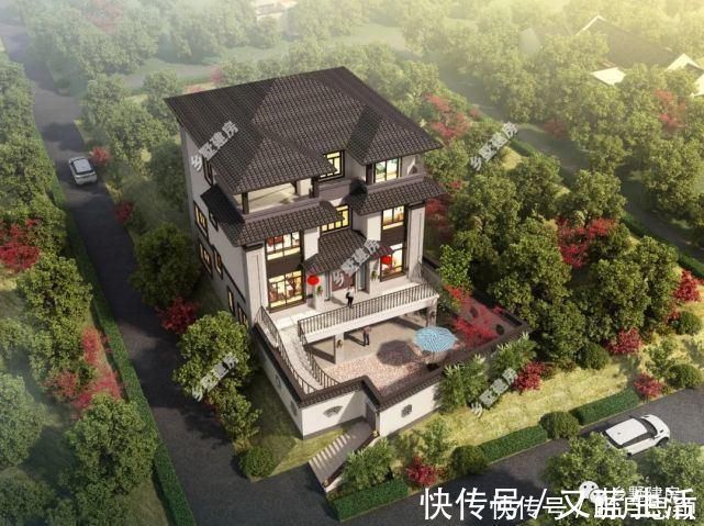 占地面积|你想要的我都有精选5套中式别墅合集,哪套都称心如意