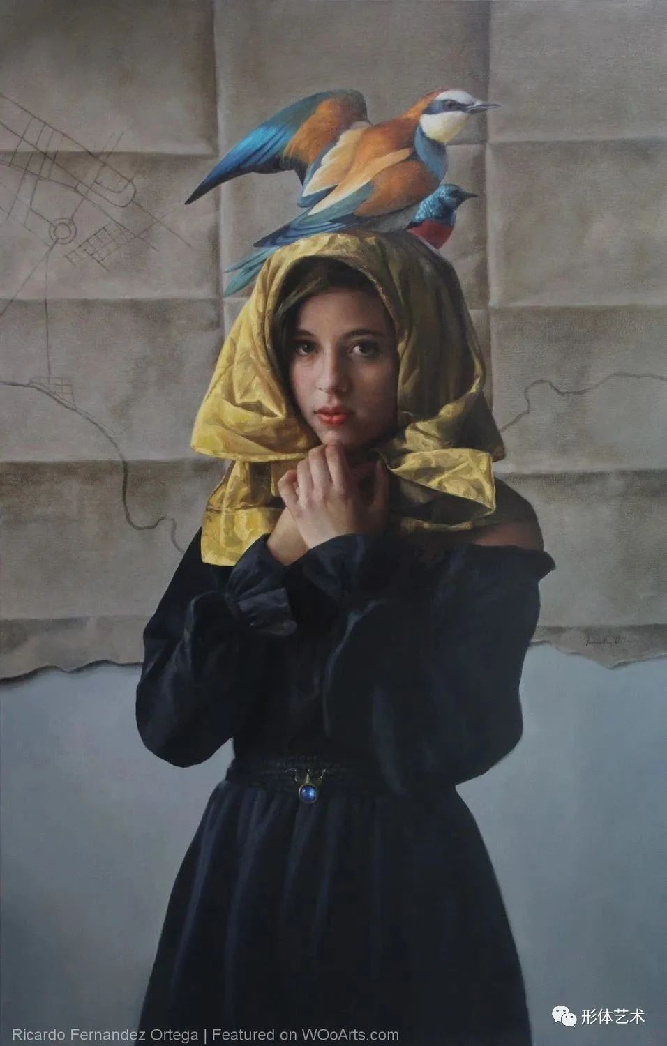 超现实主义&这位墨西哥画家的艺术作品,彰显静秘的古典梦与超现实的境界