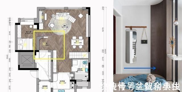 飞墨|如果家里不缺钱,开门见厅就做6种入户端景设计,获得一致认可
