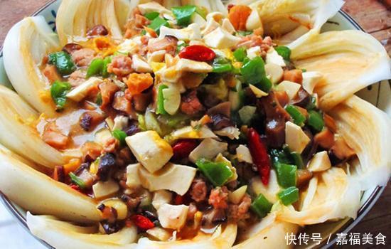 简单家常菜:上汤娃娃菜,酱汁鱼,蒜炒腊肉,黔味锅巴鱼的做法
