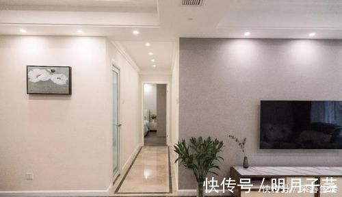 筒灯|她家简简单单,但进屋就眼前一亮全屋淡雅,温馨,向往的装修