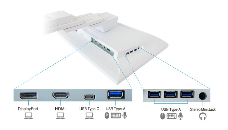 type-|艺卓发布 24 英寸 Type-C IPS 显示器：窄边框设计+70W 外接供电