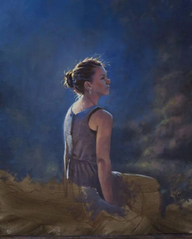 艺术学院$法国女画家:魅力独特的色粉味道