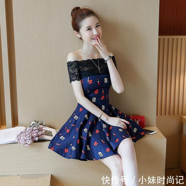 蕾丝|修身显瘦的连衣裙,穿在身上修身显瘦