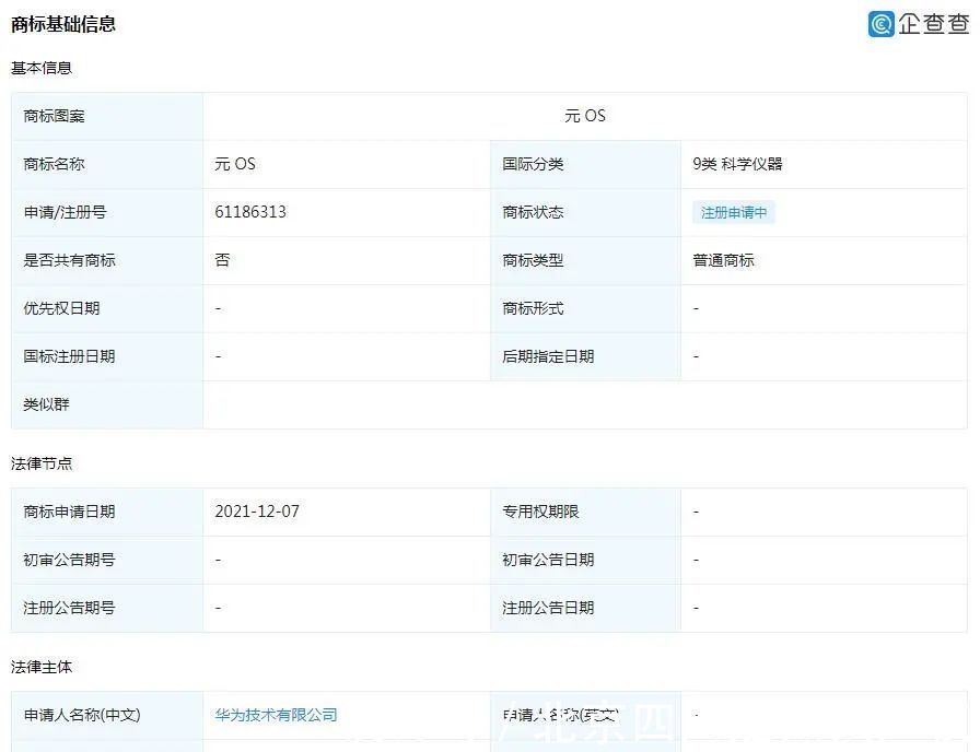 华为再向元宇宙发力:相关布局商标持续提交申请中!