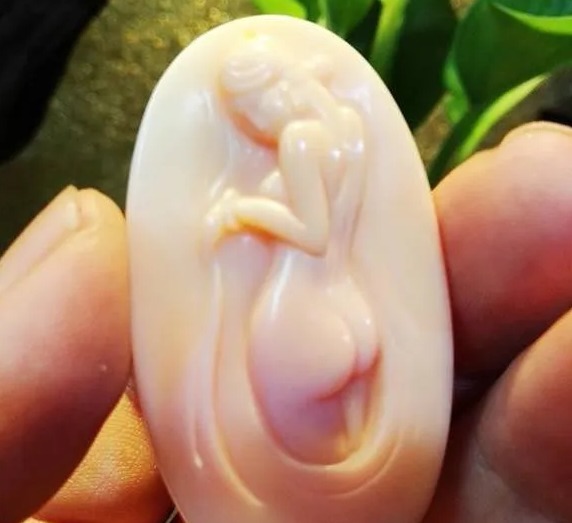 孔雀翎砗磲|冒充砗磲的文玩摇身一变又回来了