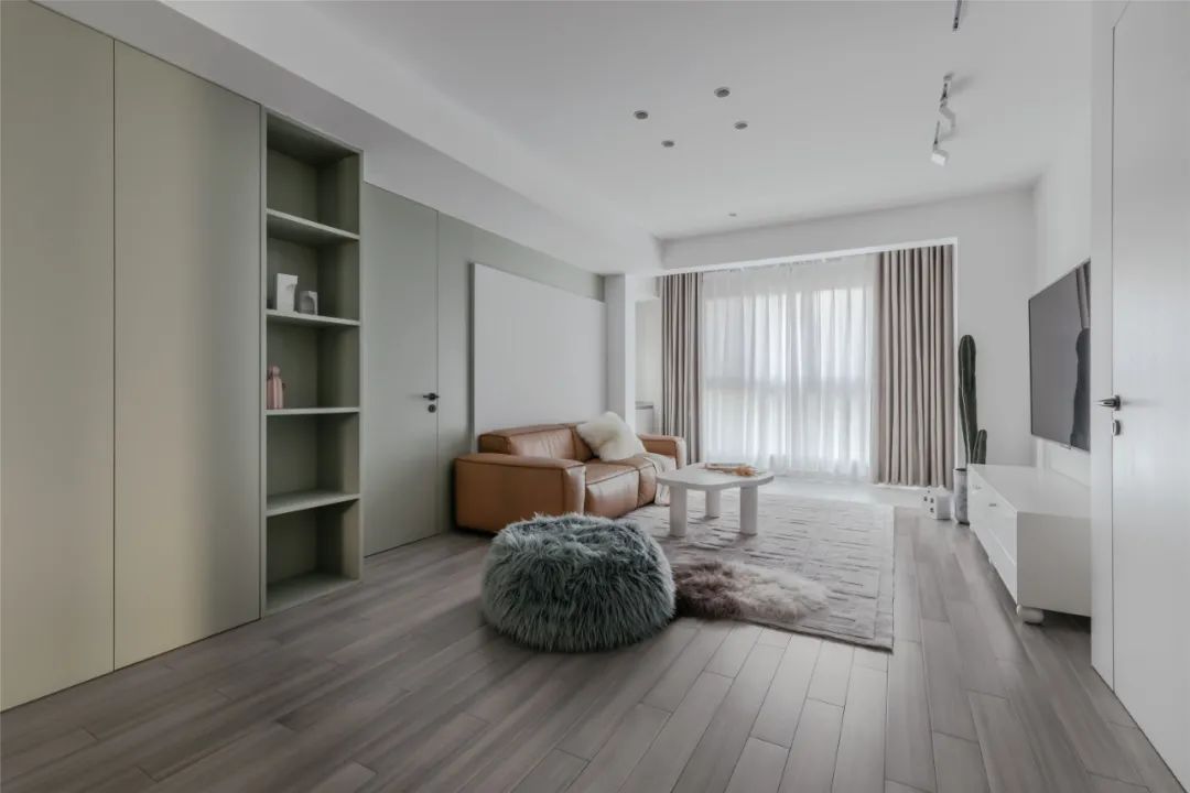 简约|130㎡简约舒适宅，简单与优雅，清新的空间，让生活自然舒坦