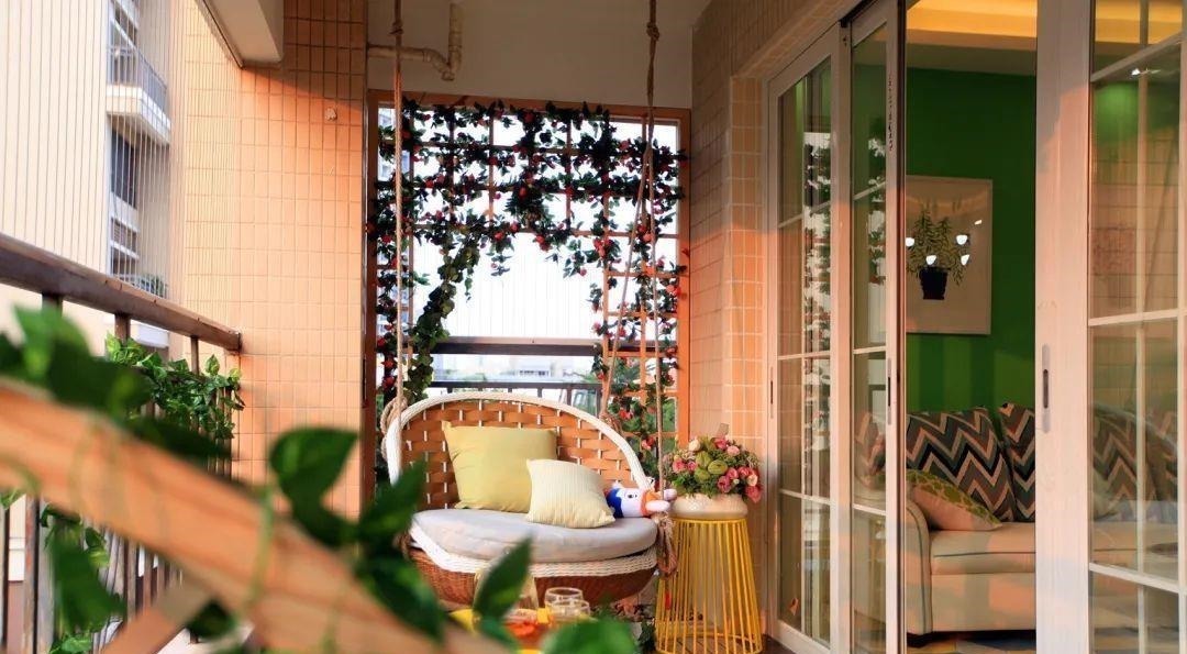 风景线|1㎡的小角落,这样改造成一个休闲区,秒变一道亮丽的风景线!