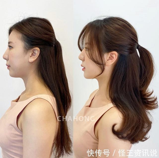 中大卷 换发型等于换脸,中年阿姨一换年轻10岁都不止,美到自己都笑了