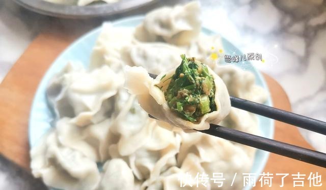 冬天包饺子，白菜萝卜靠边站，用它鲜美多汁特好吃，连吃2盘真香！