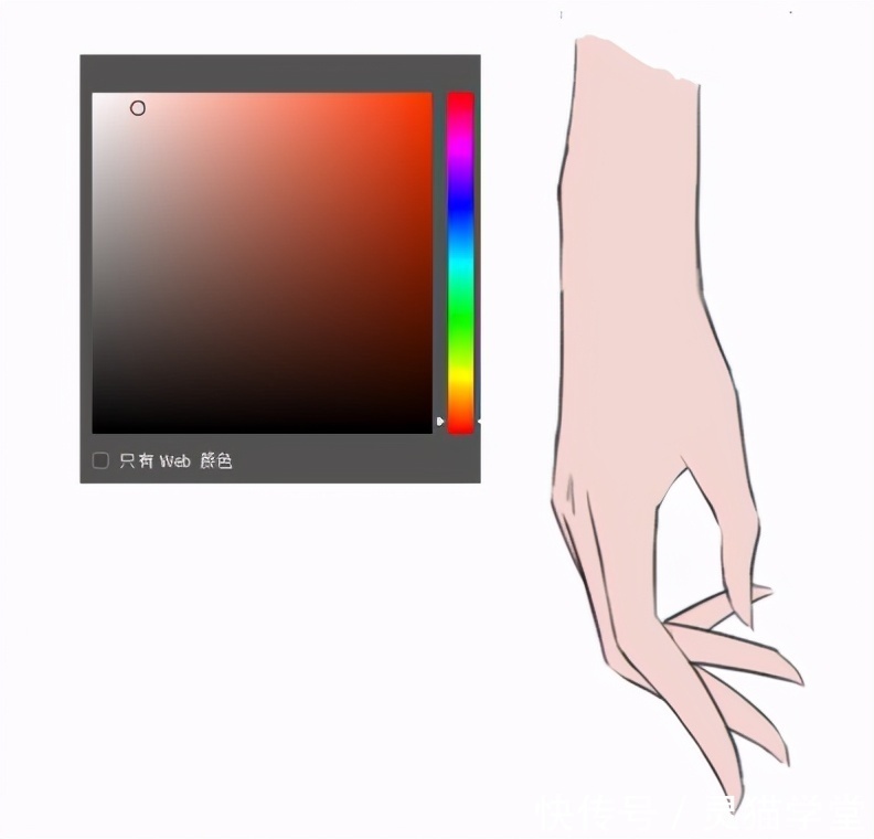 手部|手部上色的正确画法教程!解决绘画初学者不会画手的问题