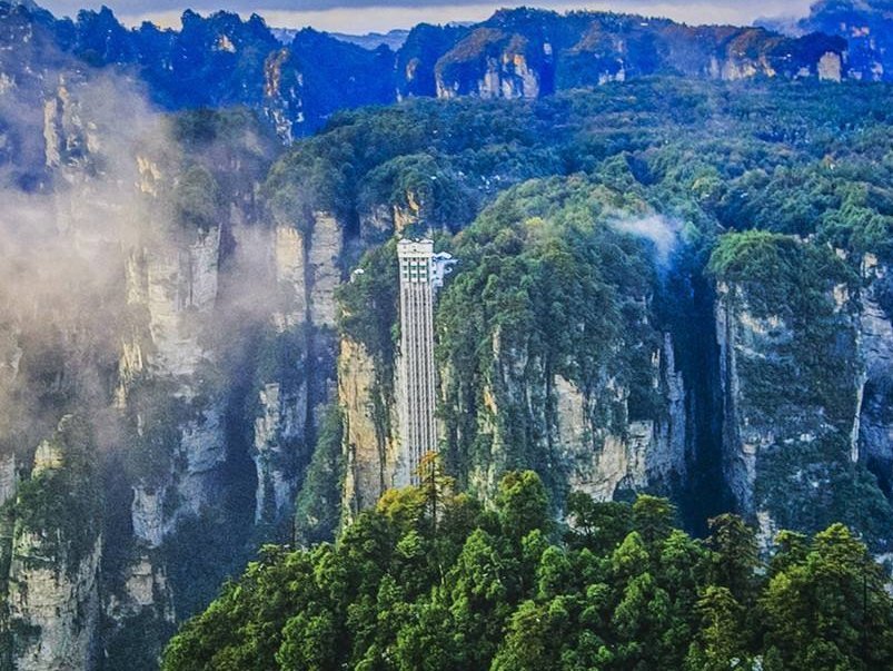 我国一处让人又爱又恨的景点,上山不到1分钟,下山却要2小时