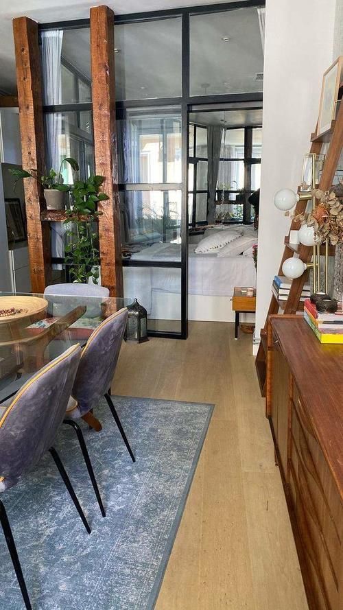 玻璃房|女生自改69㎡小宅，凭空造玻璃房，花园搬进家里，1㎡都不浪费