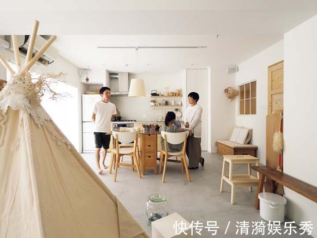 收纳|一家四口挤43㎡小家,不买沙发不买床,空间宽敞,越住越舒服