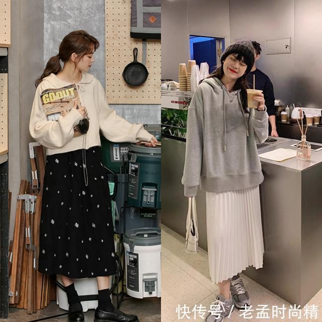 太美|冬天穿百褶裙时, 配什么上衣好看? 7种搭配方案, 照着穿太美了!