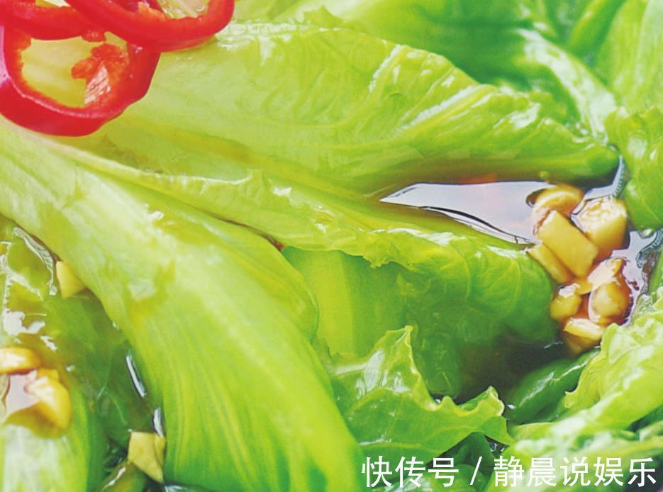 一分钟学会做蚝油生菜，清爽低脂，营养美味，好吃又下饭