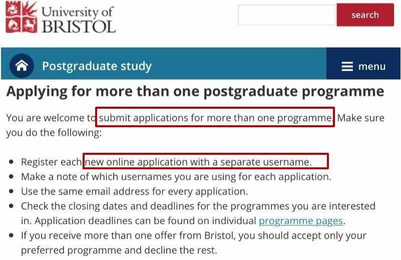 激烈|竞争激烈的英国Top20大学，最多能申几个专业？
