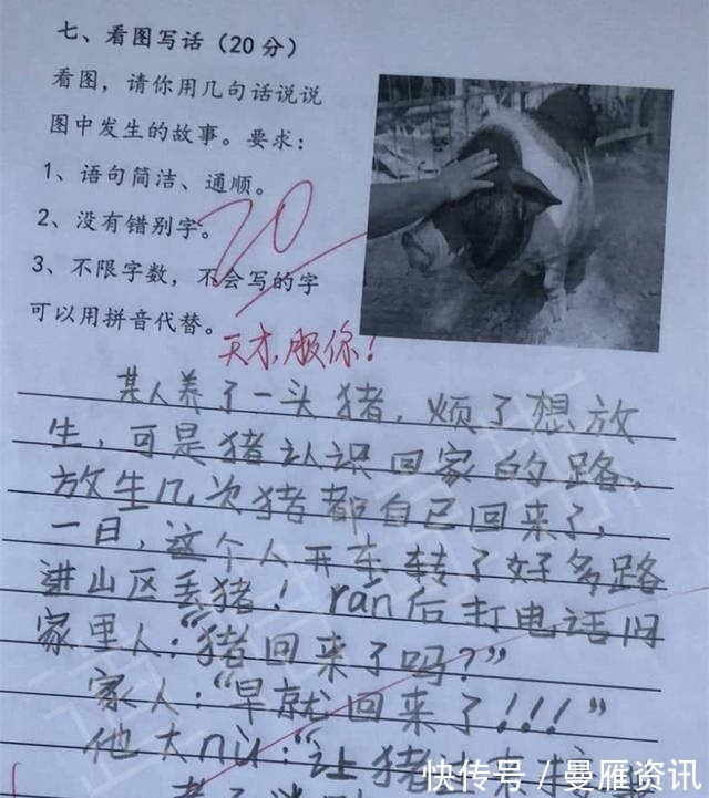 |看了小学生的搞笑作文，才知道什么叫孩子式的幽默，不笑才怪