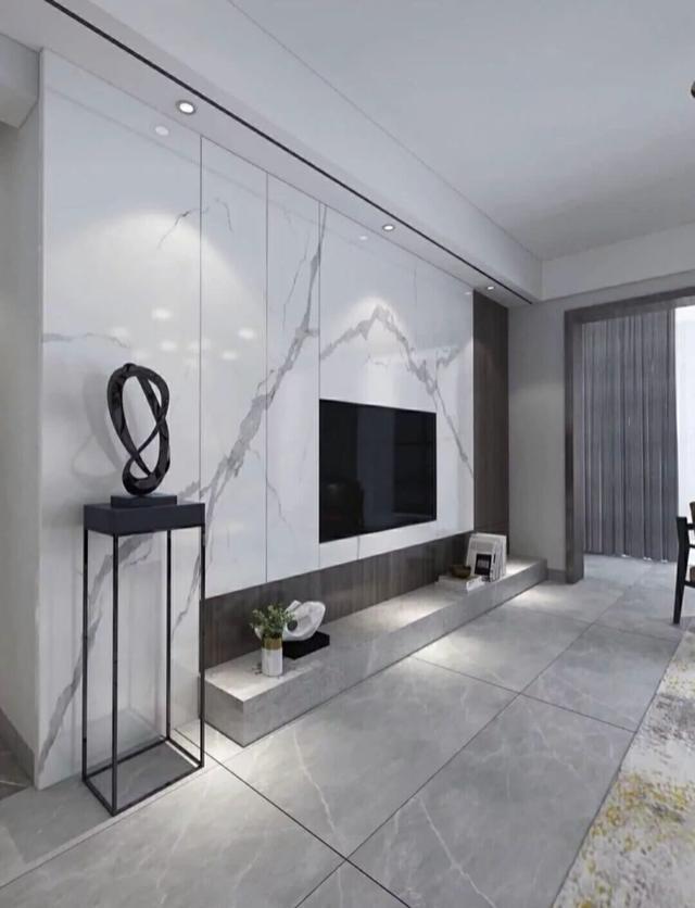 电视柜|电视背景墙怎么做才好看15个造型任你选，每一个都好看