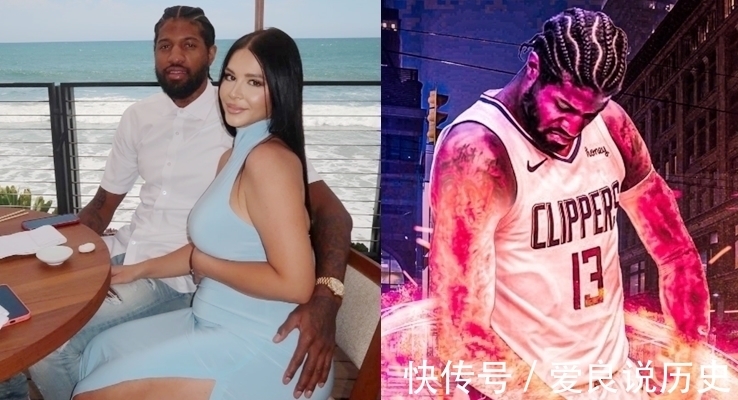 快船|快船巨星3次当爹！终于有儿子了，美娇娘晒甜蜜合影，孕肚明显