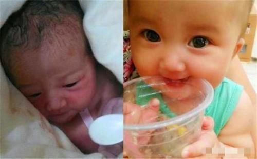 样貌|宝宝刚出生时有多丑?满月就能看到大变化,宝妈:幸亏当初没扔了