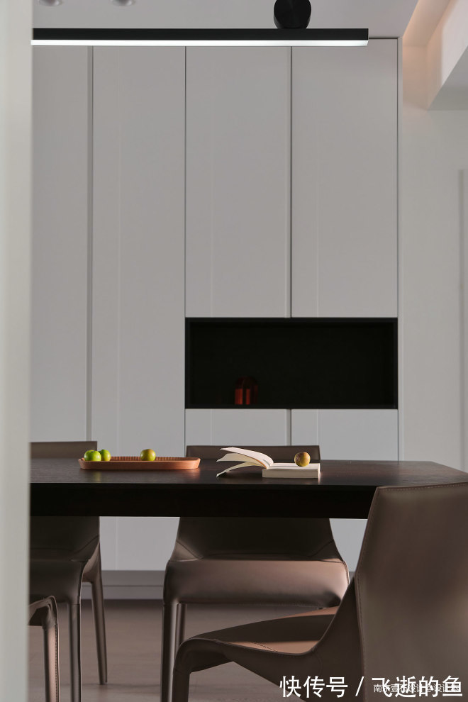 空间|129㎡现代简约风，空间互换优化采光