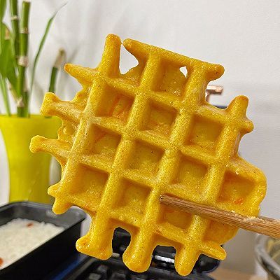 孩子|玉米面蔬菜华夫饼孩子大人都不会拒绝
