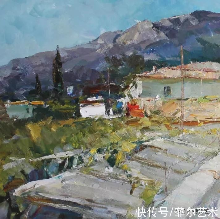 艺术学院&粗犷笔触,大块色彩~乌克兰画家伊诺泽姆采夫油画作品欣赏