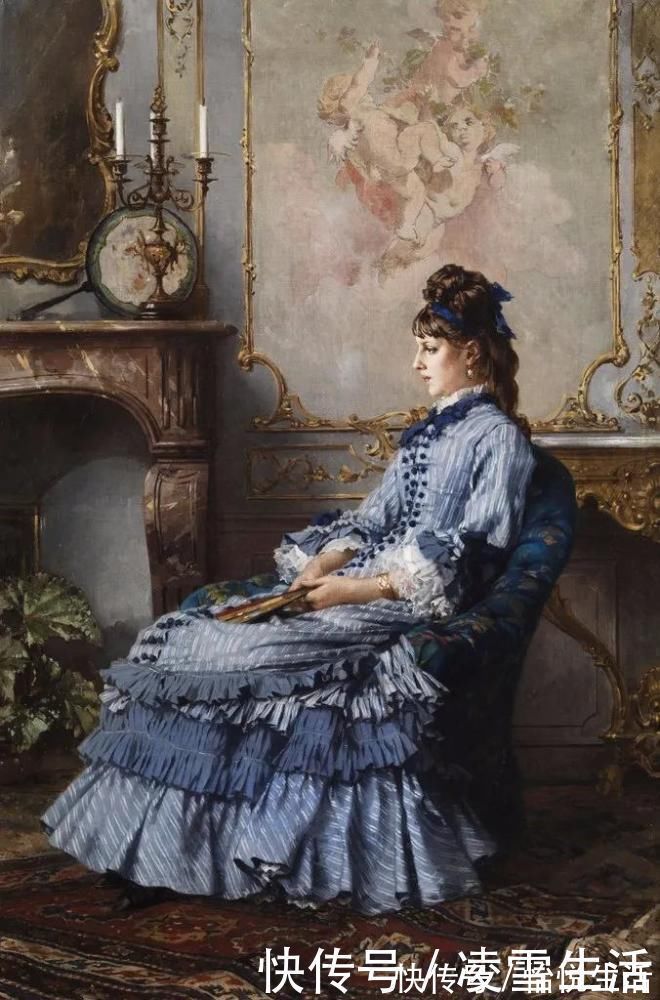 凯特林#精致而优雅——荷兰画家波蒂列耶作品中的女性形象