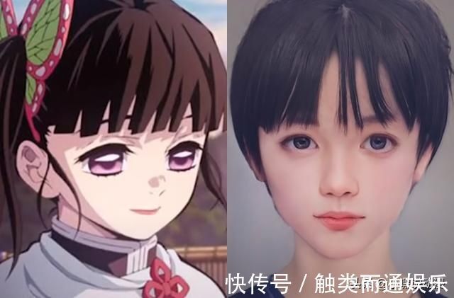 祢豆子|当《鬼灭之刃》被还原成真人,次元壁脆弱得不堪一击,这也太像了