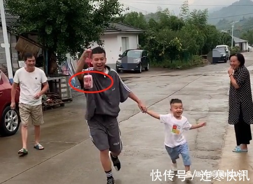 猪肉|“土豪舅舅”带娃提着肉走出六亲不认的步伐,有趣的灵魂万里挑一