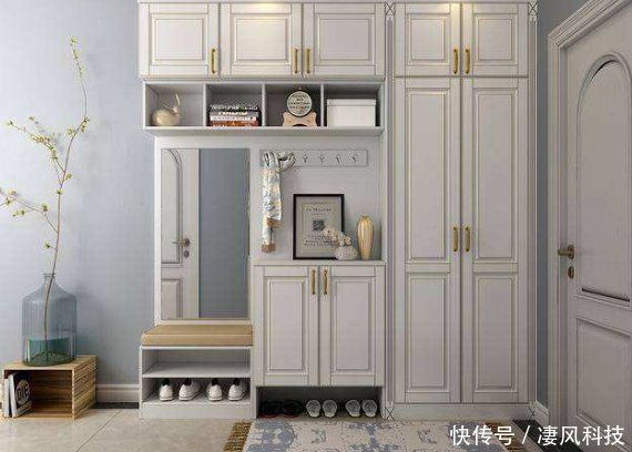 玄关|进门鞋柜万万要这样安装,木工师傅看了都夸好,真是太聪明了