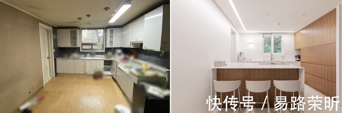 客餐厅|这是一套有30年历史的老公寓了,将空间布局重做调整与规划,打造出三室三厅的格局。