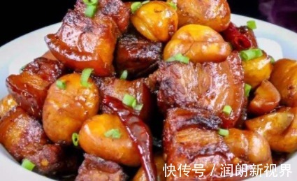 醇厚|汁浓醇厚、软糯入味,香甜可口的板栗,嫩滑的五花肉无与伦比的美