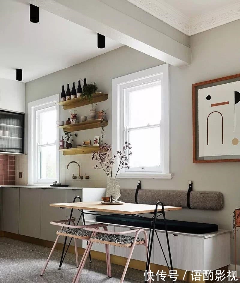 客餐厨|看了她家装修后,我承认:设计师的家确实不一样,满满的艺术格调
