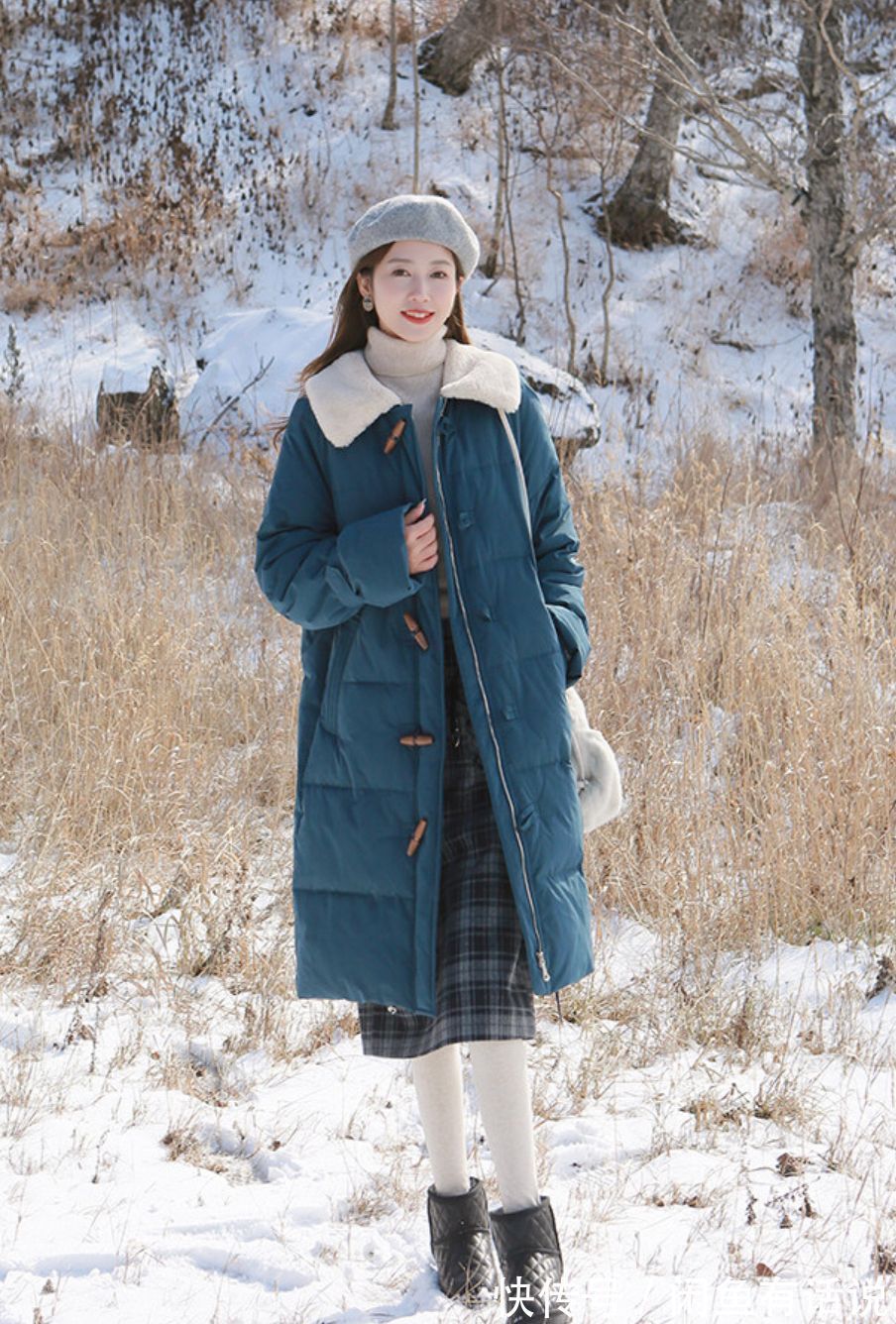 毛呢|真正见过世面的中年女人,冬天穿裙有“3穿3不穿”,一看就很高级