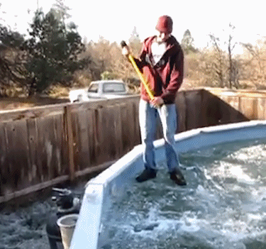 |搞笑GIF:一转身美美哒