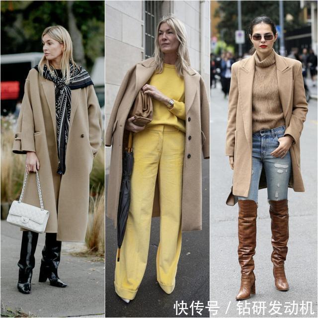 驼色大衣的5种经典穿法，温柔还高级，这个秋天要温度也要风度
