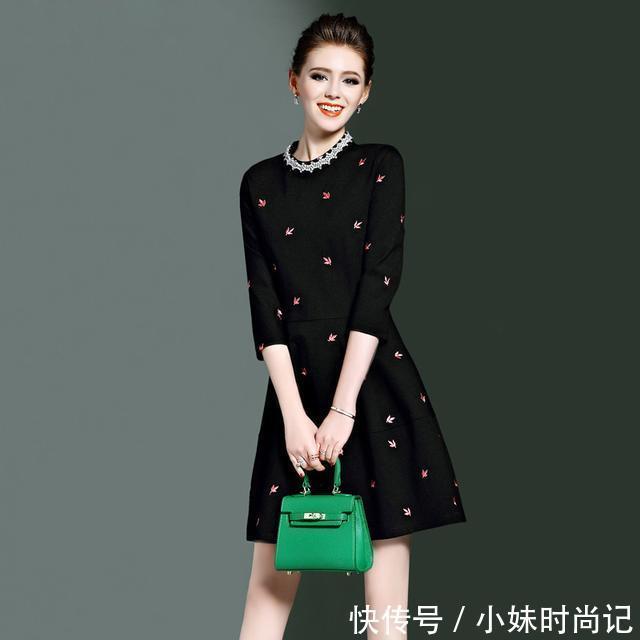 连衣裙 据说今年职业女性这样穿更好看,知性干练,上司更信任你了