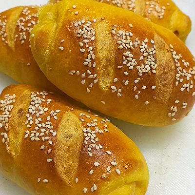 高筋粉|南瓜鸡肉面包