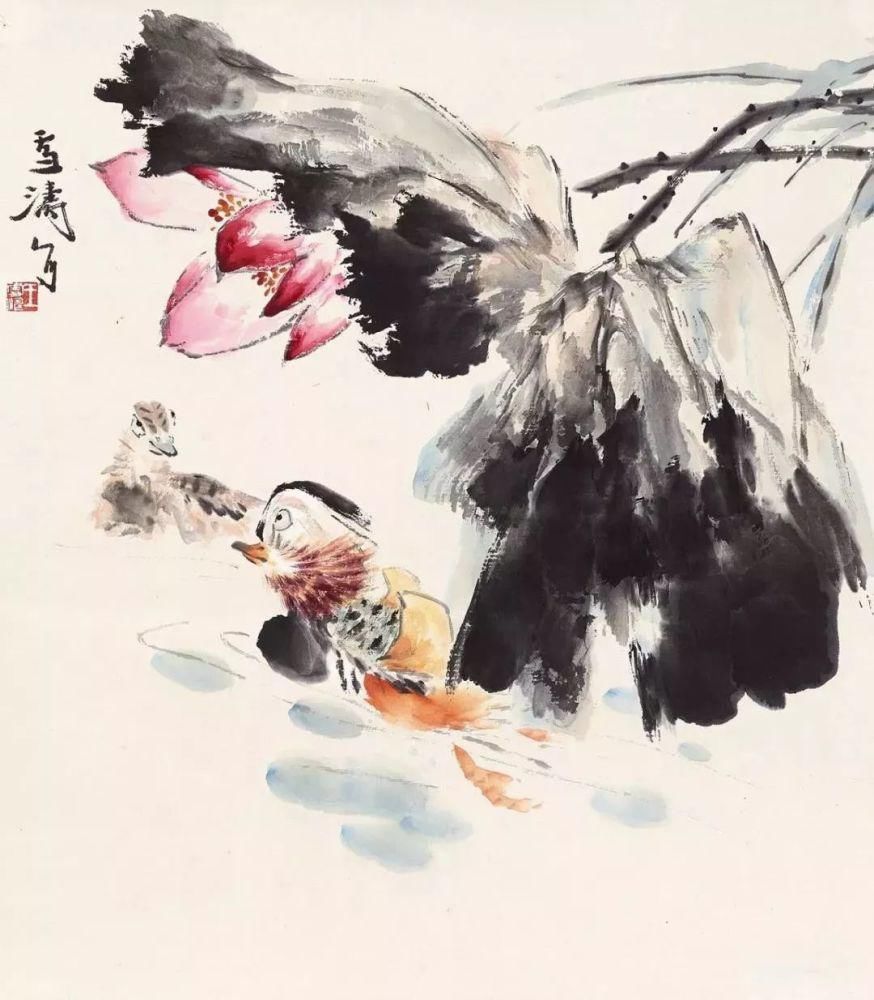 花鸟画|写意花鸟画初学者不要一味追求笔墨!!!