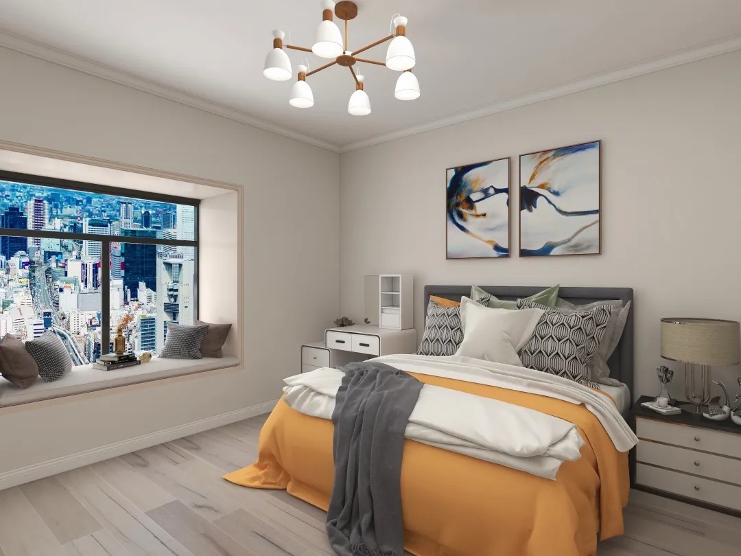 耀龙康城|【鲁班装饰】耀龙康城130㎡现代简约风格,摒弃复杂。