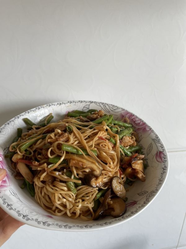 豆角|茄汁豆角焖面
