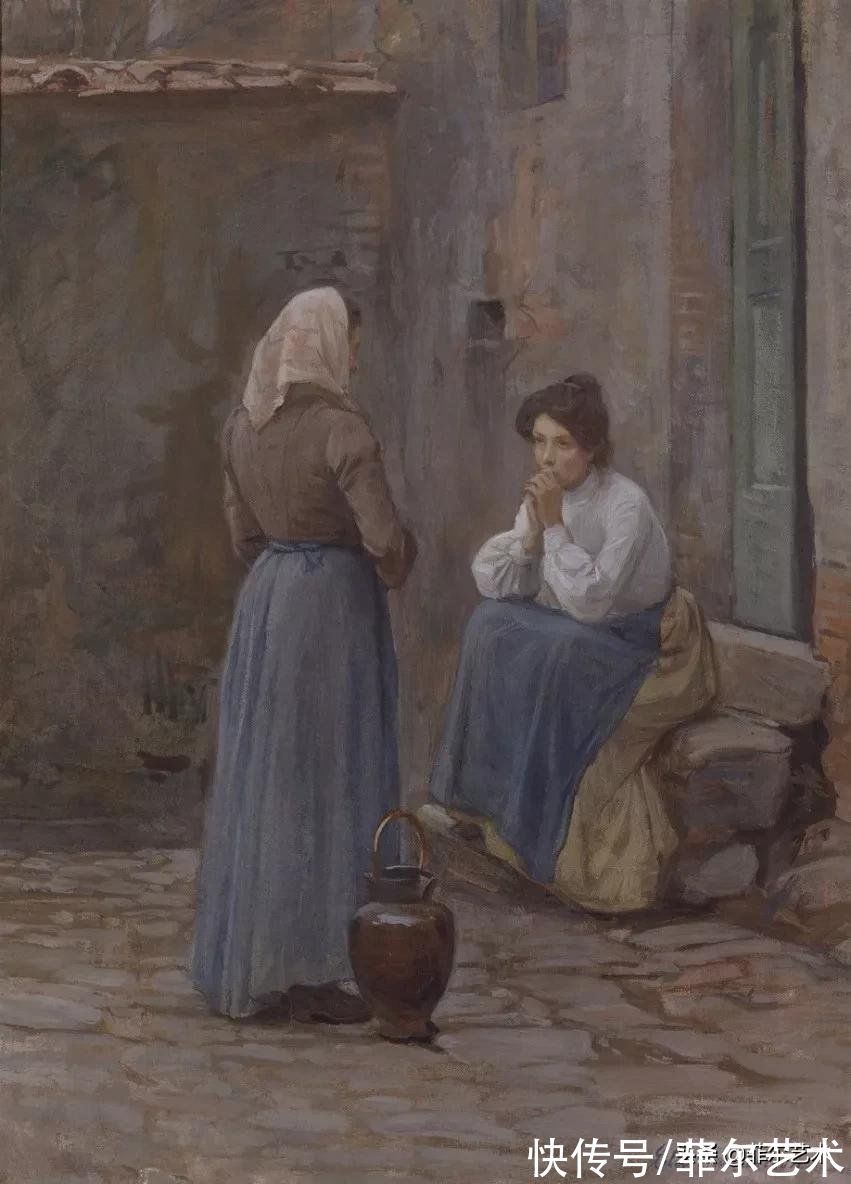 丹尼尔$芬兰第一代女性艺术家之一,艾琳·丹尼尔森的油画作品欣赏