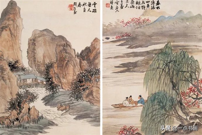 清健!晚清画家 胡公寿:集诸家之妙,山水花卉自成一体