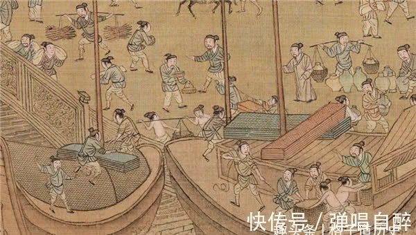 绘画&清明上河图放大100倍后,发现一尴尬场景:树下睡觉的小伙在干嘛?